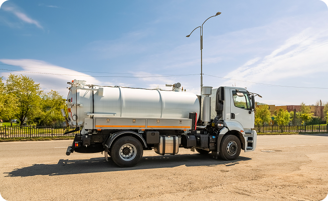 トラックの写真